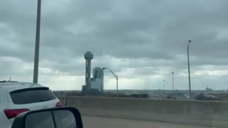 Reunion Tower in downtown Dallas
