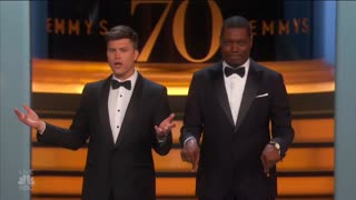 Colin Jost and Michael Che Race-Themed Emmys Opening Monologue