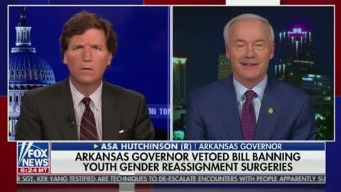 Tucker Carlson Tears In To Arkansas Governor