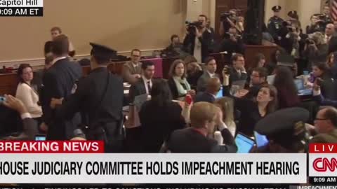 BREAKING: Impeachment Hearing Interrupted By Loud Protester