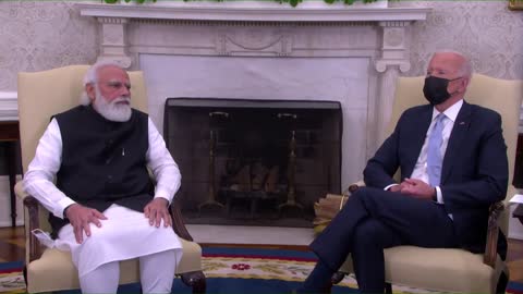 PM Modi's remarks during bilateral meeting with US President Biden