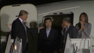 President Trump Welcomes Freed North Korean Detainees