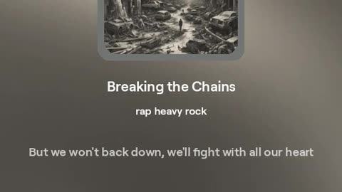 Braking the Chains music AI