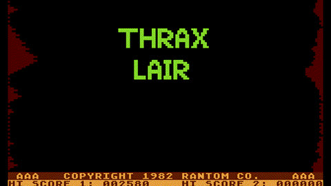 Thrax Lair Atari 800 Gameplay: Unleashing the Unknown in Retro Gaming!