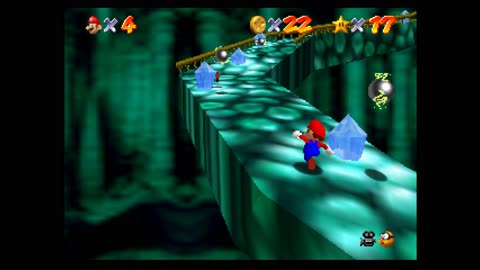 Bowser In The Dark World 8 Red Coins - Super Mario 64
