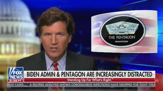 Tucker Carlson doubles down on military comments.