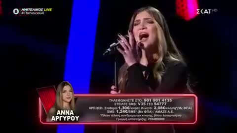 Anna Argirou gewinnt The Voice of Greece 2021