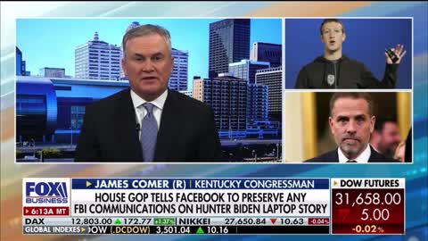 Rep Comer: FBI communications on Hunter Biden 'another black eye' for the agency