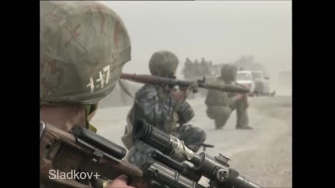 Russian Combat Footage - Chechnya's Road of Death