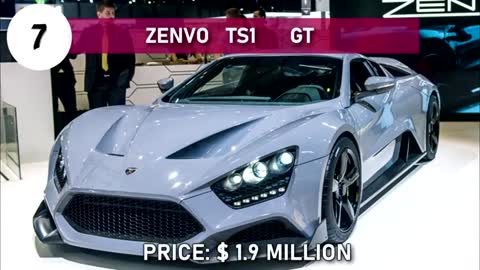 top most expensive car today