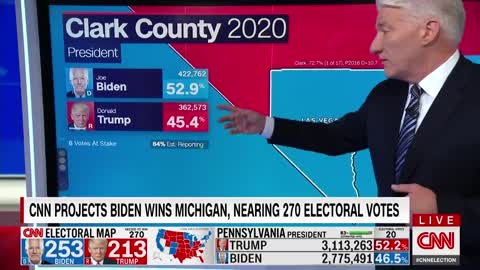 Watch Biden's speech as he closes in on 270 electoral votes