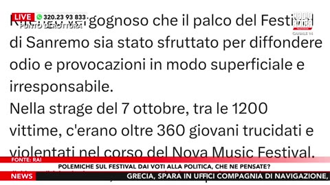 Polemiche sul Festival, dai voti alla politica