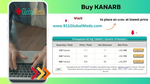 Order Medication Online - 911 Global Meds - Buy KANARB