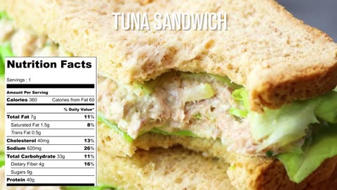 Tuna Sandwich Meal 😎👌
