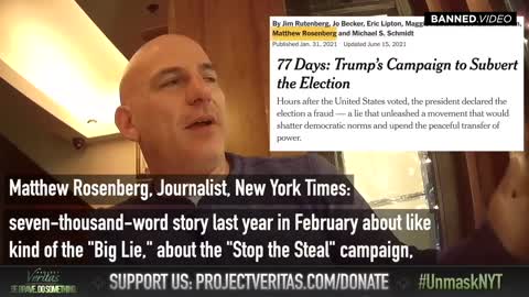 "We Were Just Having Fun" NYT Reporter Reveals Jan6th Insurection Is An Overblown Hoax