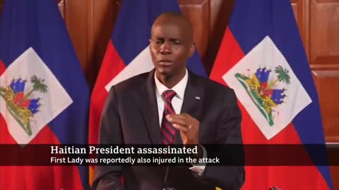 Haiti president killed.