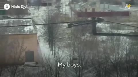 Bombing In Ukraine (Raw Footage)