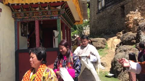 Bhutan Culture, Bhutan Art and Spiritual Cleansing of newly built House