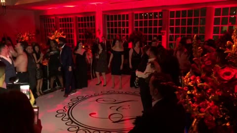 Guest Takes Off His Shirt And Ripped Pants At Wedding