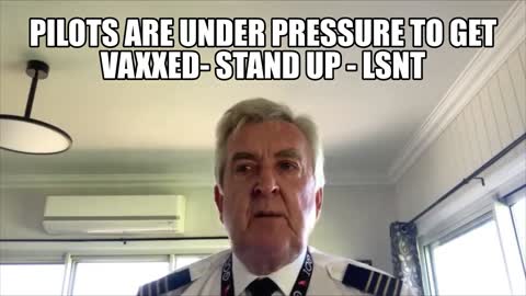 Pilot Speaks Out Against Mandatory Vax For Pilots