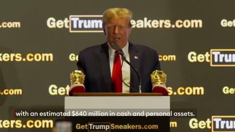 Trump’s ‘Super Limited’ $399 Gold Sneakers Sell Out In ‘Under 2 Hours’