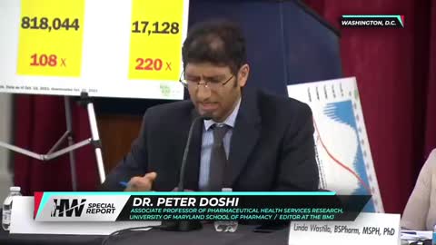SOMETHING ISN'T ADDING UP REGARDING THE VACCINES IT IS A PANDEMIC OF THE VAXINATED - DR. PETER DOSHI
