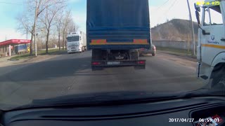 Multi Car Accident in Russia