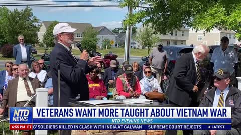 Veterans Want More Taught About Vietnam War