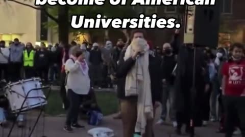 Anti Israel Protest In USA College Bring Muslim Revival
