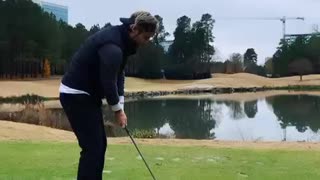 Golf shot!