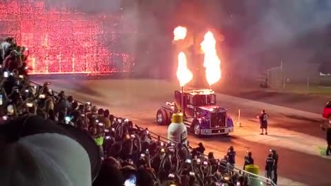 INSANE! Jet Truck - strongest truck in the world sets the wall on fire - Amazing Cars and Trucks