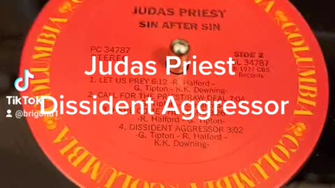 Judas Priest old record from the 1980s