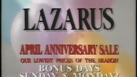 April 21, 1991 - Lazarus April Anniversary Sale & Eyewear Deal