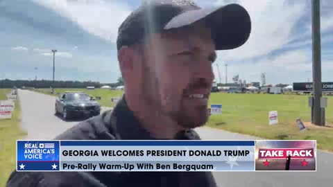 TRUMP SAVE AMERICA PRE-RALLY COVERAGE FROM PERRY GA
