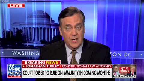 Turley Says SCOTUS Justices Are 'Advancing Fairly Extreme Arguments' In Immunity Case