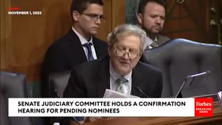 Senator Kennedy Blasts Biden Nominee In Wild Clip