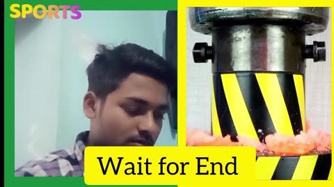 # hydraulic press viral video trending video