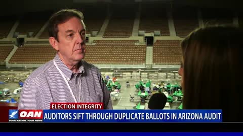 Auditors sift through duplicate ballots in Ariz. audit