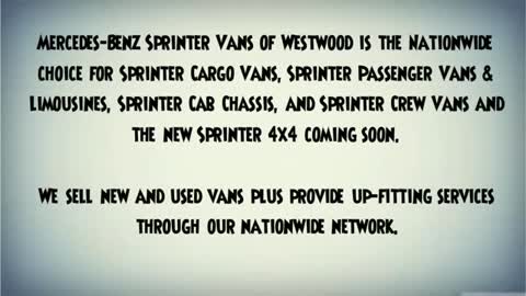 sprinter van for sale