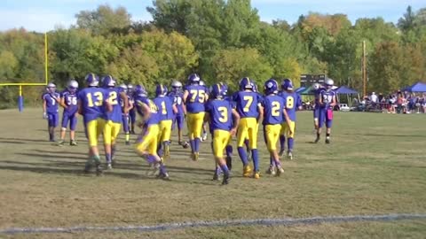 2014 WK7 Valley View JR Cougars @ Olyphant Lions