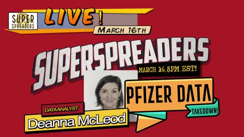 LIVE w/ Deanna McLeod - Revealing the Truth About Pfizer Data!