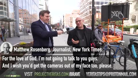 NYT Reporter tells O’Keefe he “Absolutely” stands by comments made on undercover video