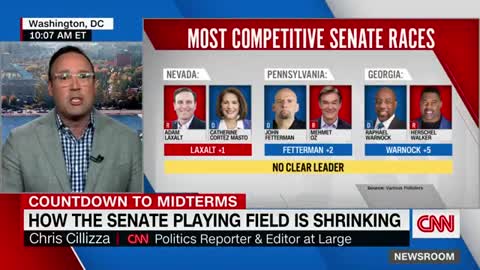 CNN Editor at Large Chris Cillizza breaks down which Senate seats are most likely to flip