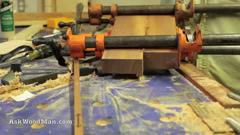 How To Remove Glue from Woodworking Joints • Complete Sharpening Series Video 28