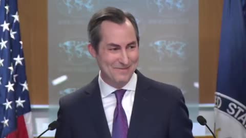 EE.UU | El portavoz del Departamento de Estado de EEUU, Matthew Miller, no aguantó la risa