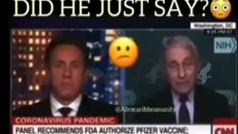VACCINE COULD NOT PROTECT YOU -DR.FAUCI