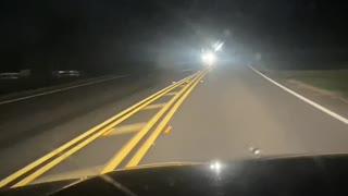 Night driving
