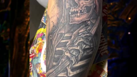 💀Reaper cover-up Tattoo💀