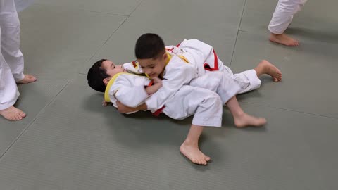 Paul's Jujitsu training