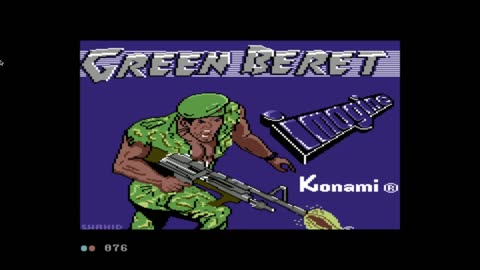Commodore 64 - Green Beret Loader & Title Screen